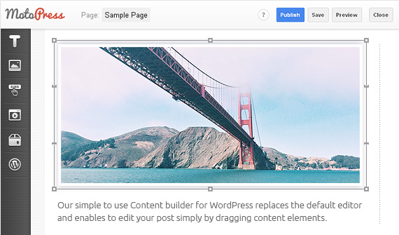 MotoPress Content Editor plugin for WordPress