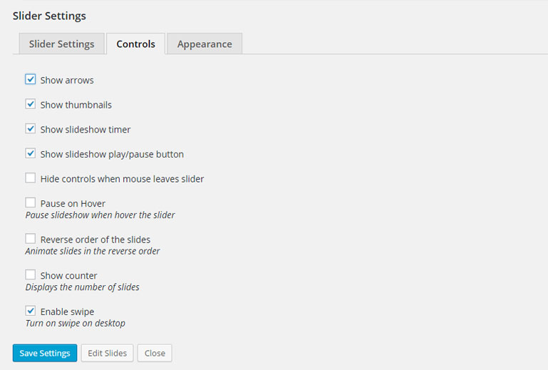 wordpress-slider-control-settings