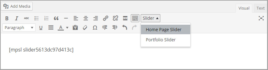 Select Slider From the List