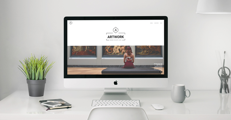 Artwork free WordPress theme