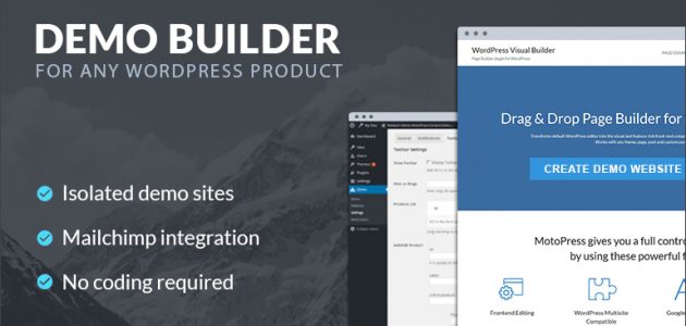 wordpress demo builder