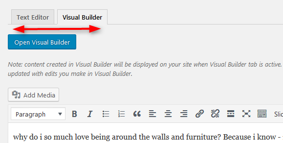 wordpress visial builder