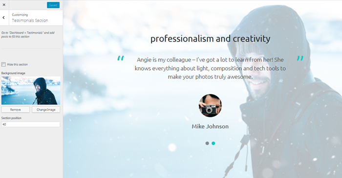 wordpress theme for small business
