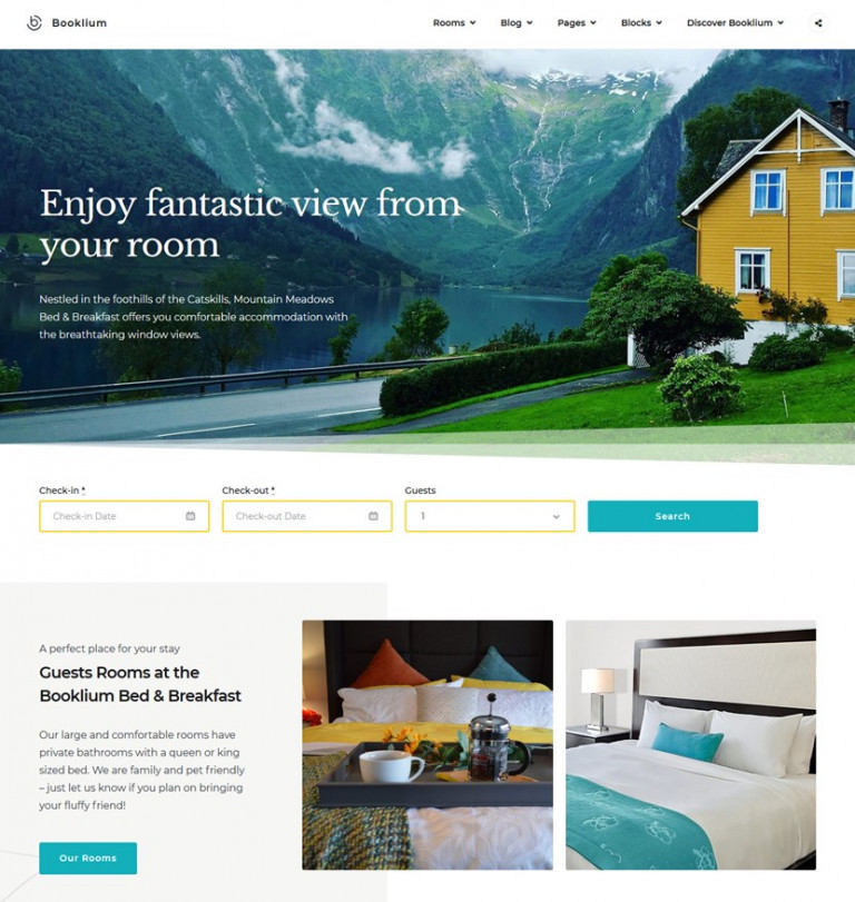 How To Build A B&B WordPress Website With A Booking Plugin? - MotoPress