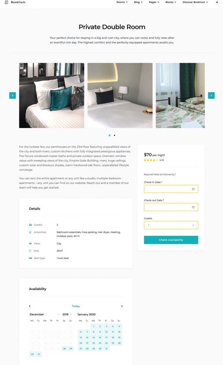 How To Build A B&B WordPress Website With A Booking Plugin? - MotoPress