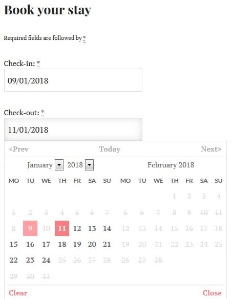 wordpress hotel booking plugin