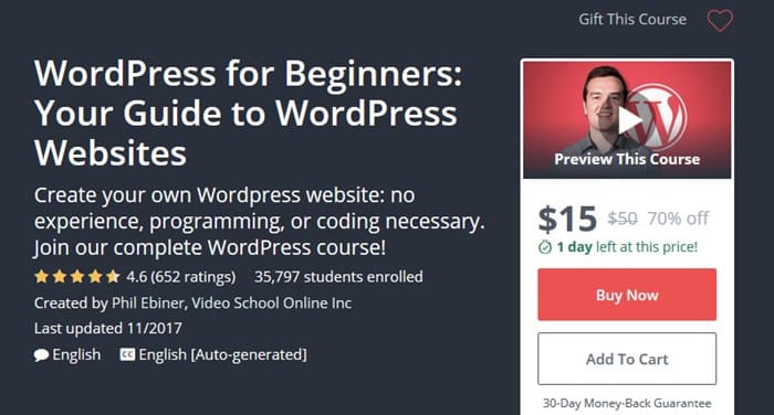 WordPress tutorials