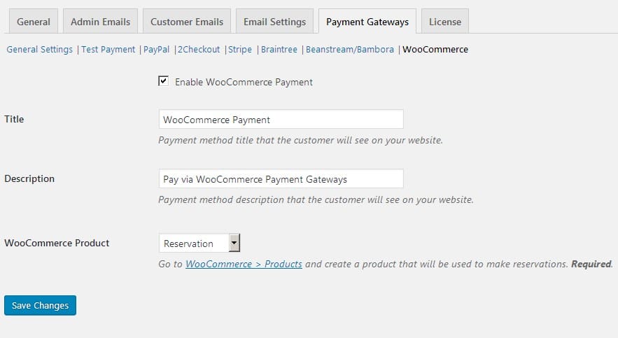 hotel booking payments