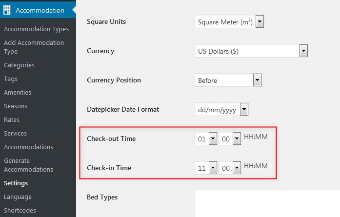 wordpress hotel booking plugin