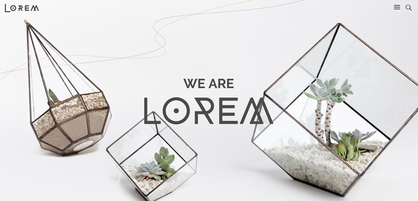 creative wordpress theme lorem 