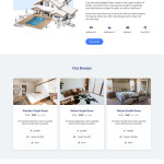 hotel booking WordPress theme