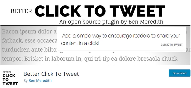 better click to tweet wp plugin