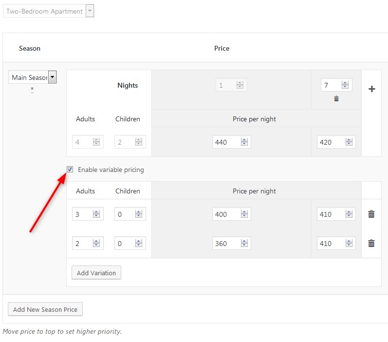 per guest rate wordpress booking plugin