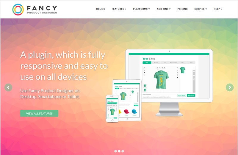 fancy product designer for wordpress