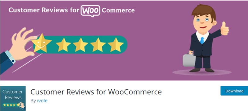 customer revierw for woocommerce