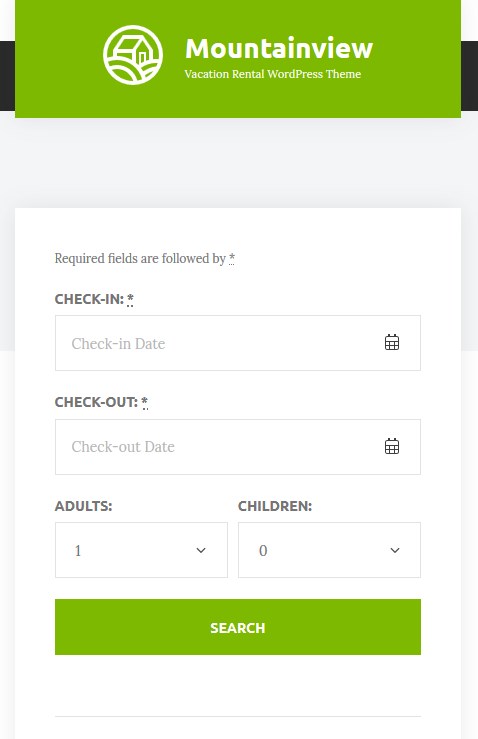 search availability form