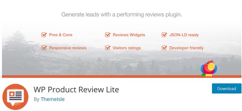 wp product review plugin