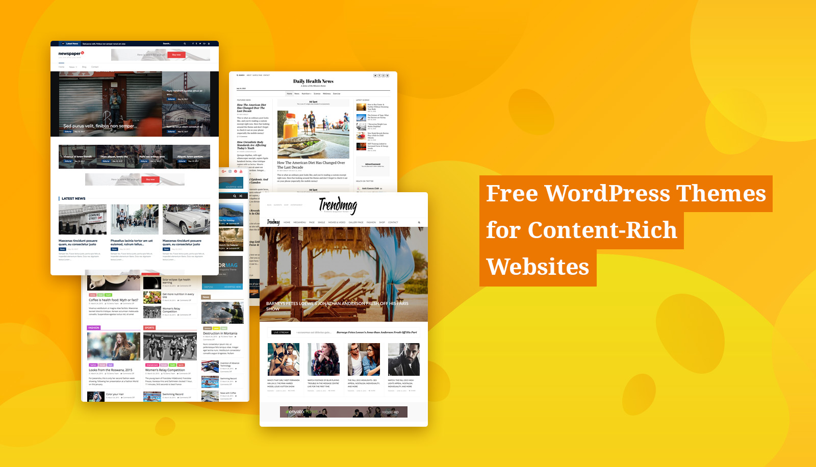 Free Wordpress Magazine Themes For News Blog Websites Motopress