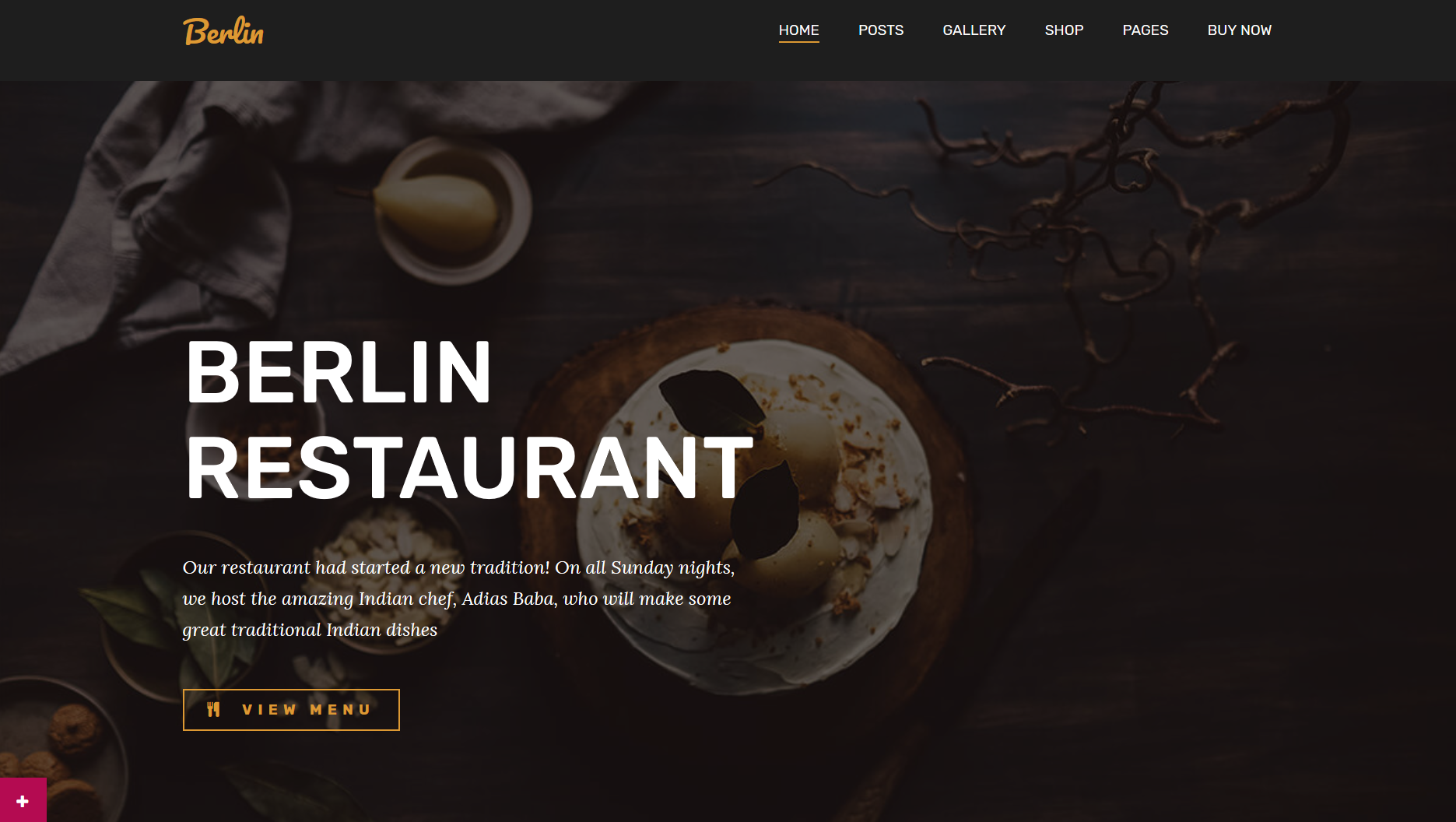 berlin restaurant wp theme