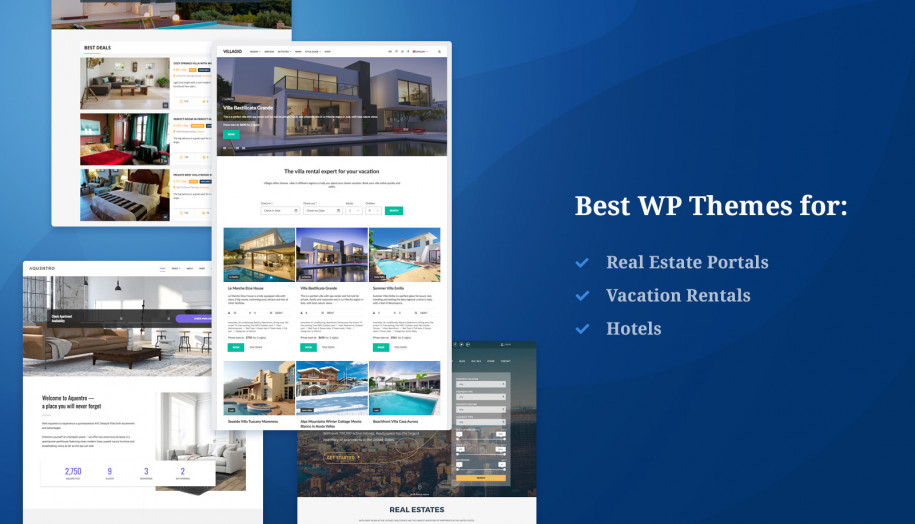 Real Estate Responsive WordPress Theme - Zim Templates