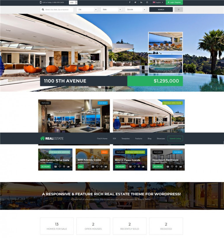 20+ Property Management & WordPress Real Estate Themes MotoPress