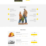 camping WordPress theme