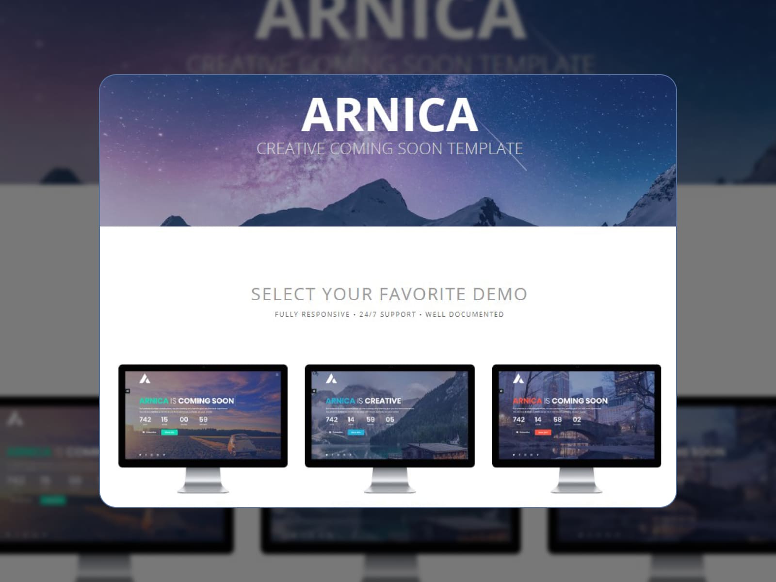 Arnica coming soon plugin.