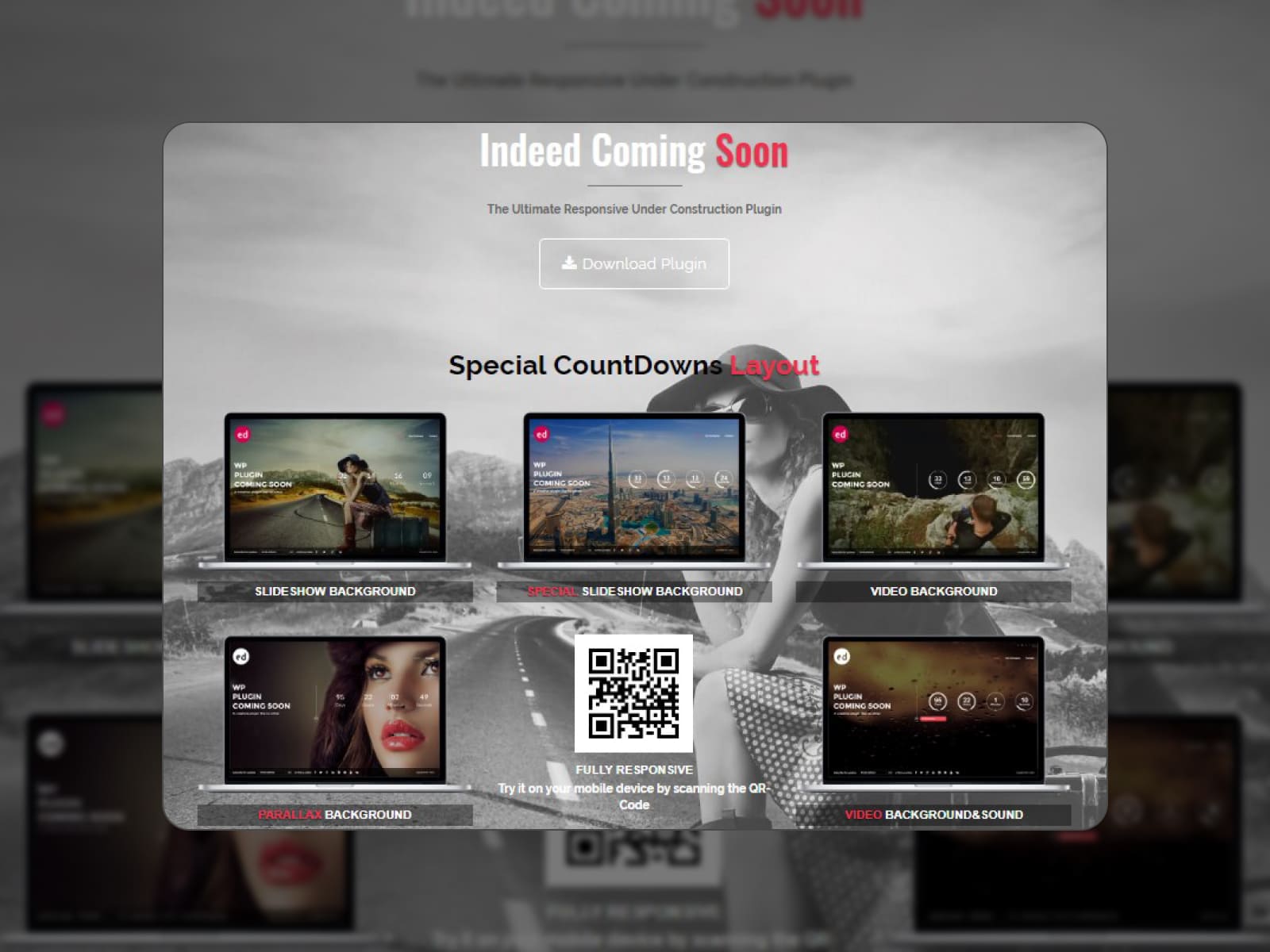 Coming Soon CountDown Responsive WordPress Plugin.