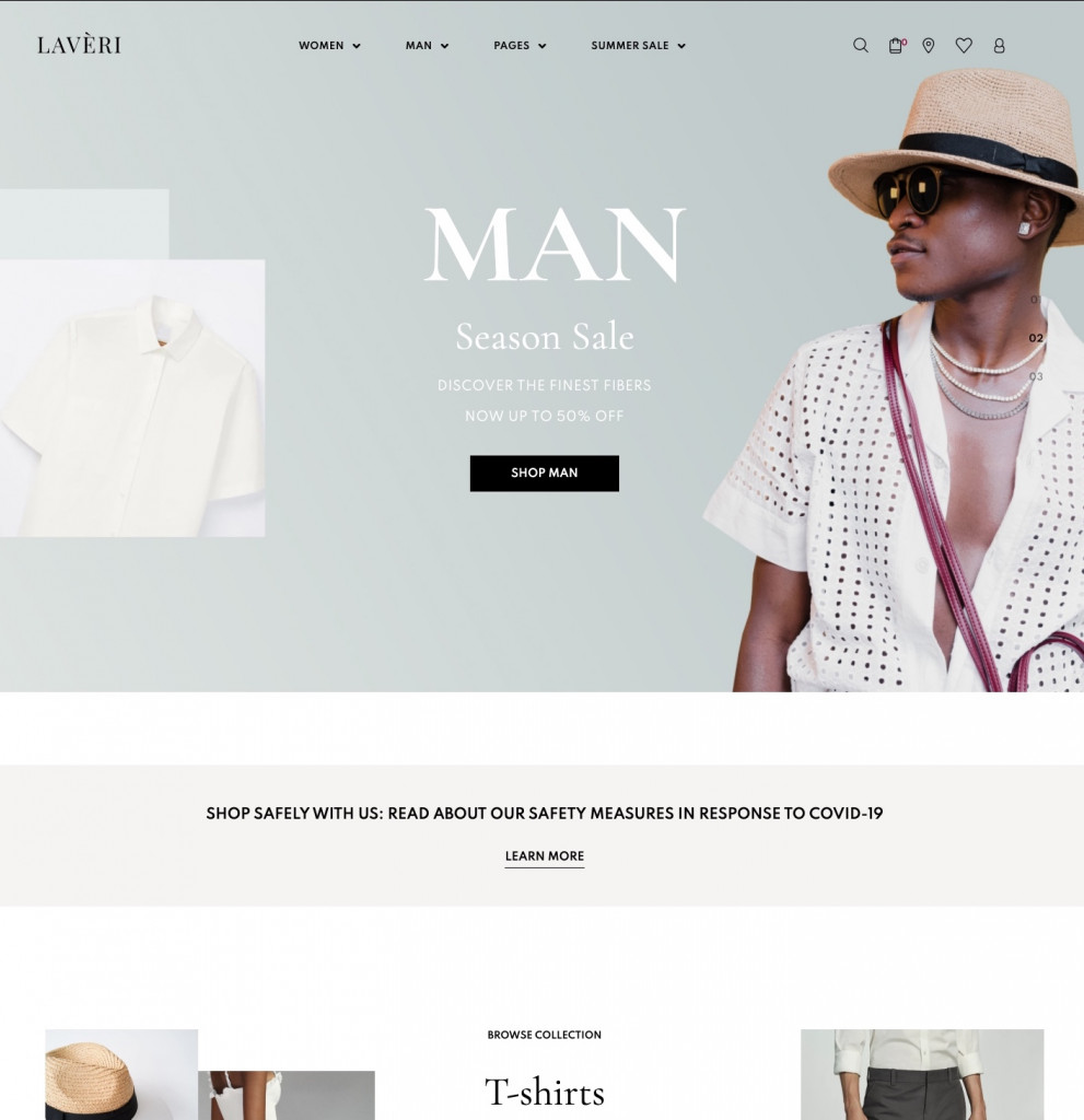 Laveri WooCommerce theme