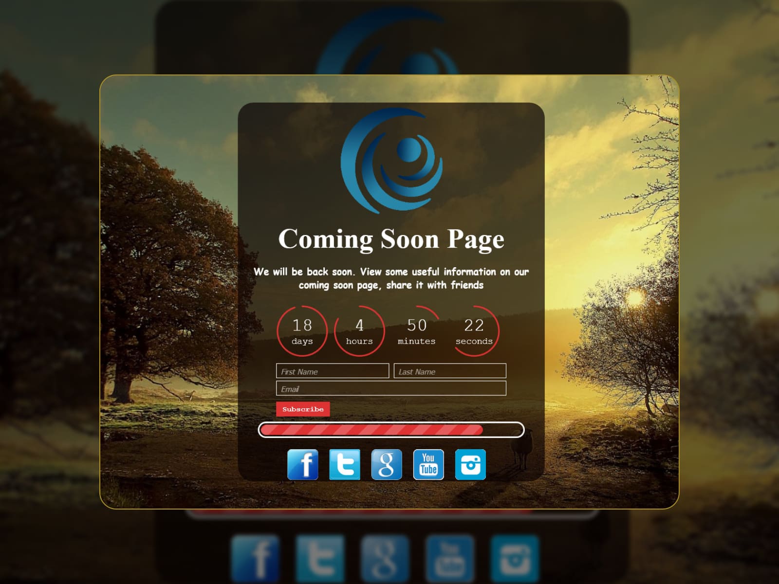 WordPress Coming Soon Plugin.