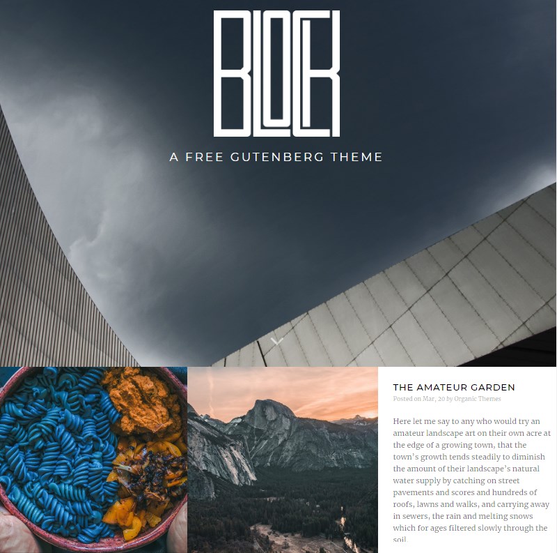 block_lite_WP_theme