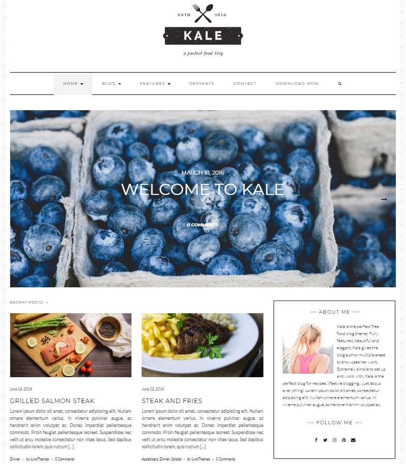 Kale_WordPress_theme