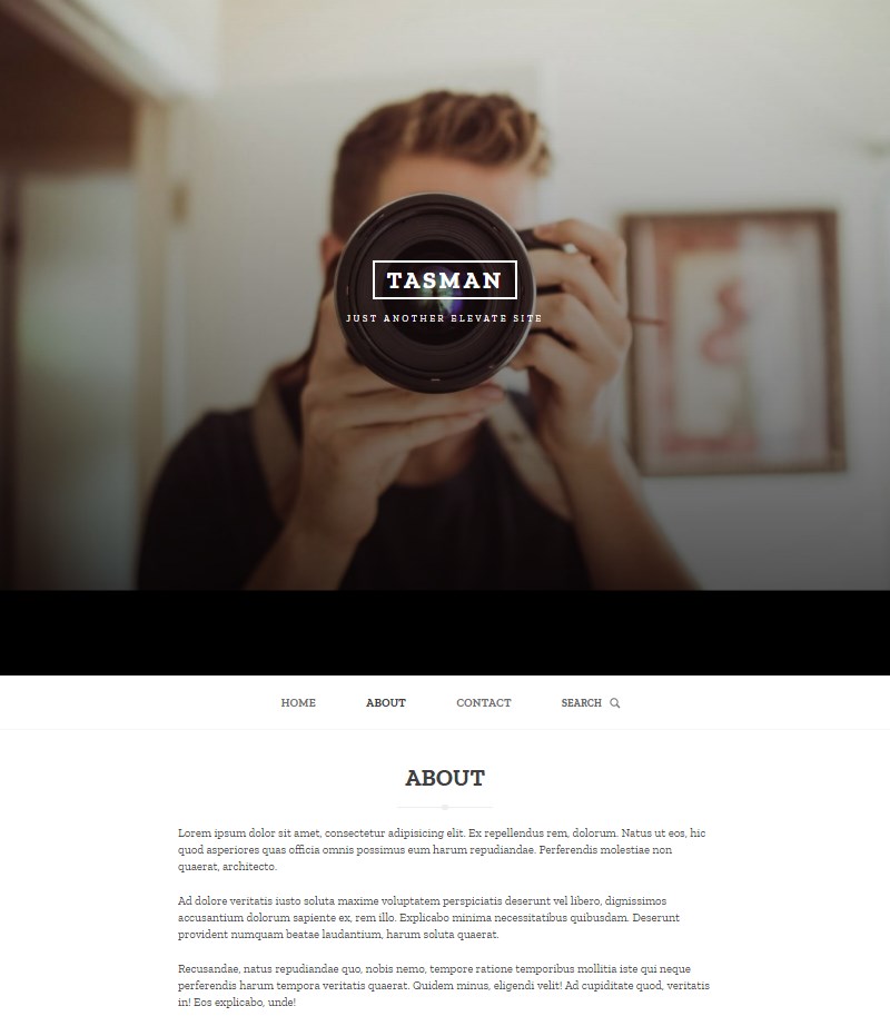 Tasman_WordPress_theme