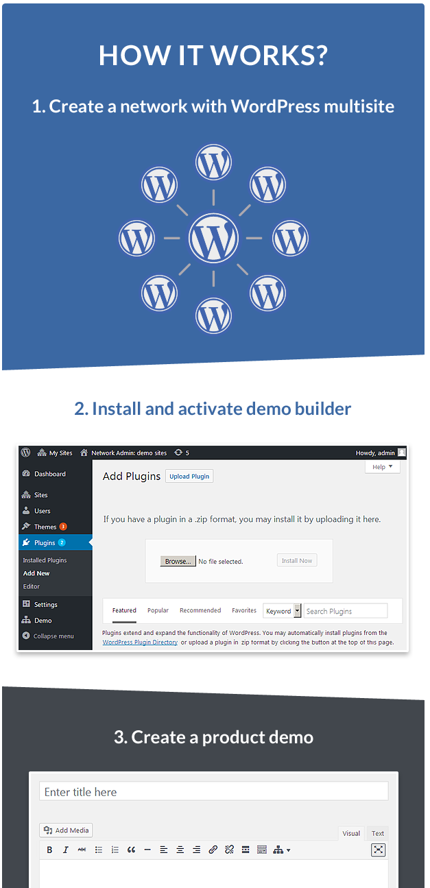 wordpress demo creator plugin