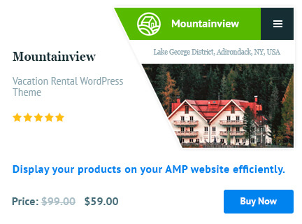 WordPress amp plugin optimized for WooCommerce Stores