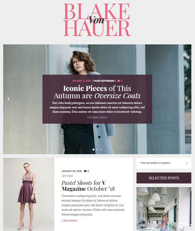 Blake-von-Hauer-fashion-blog-theme-WordPress