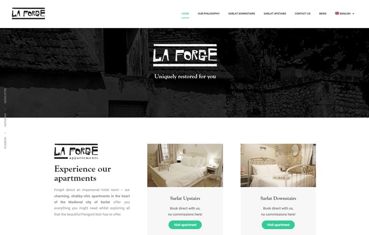 la forge wp hotel booking