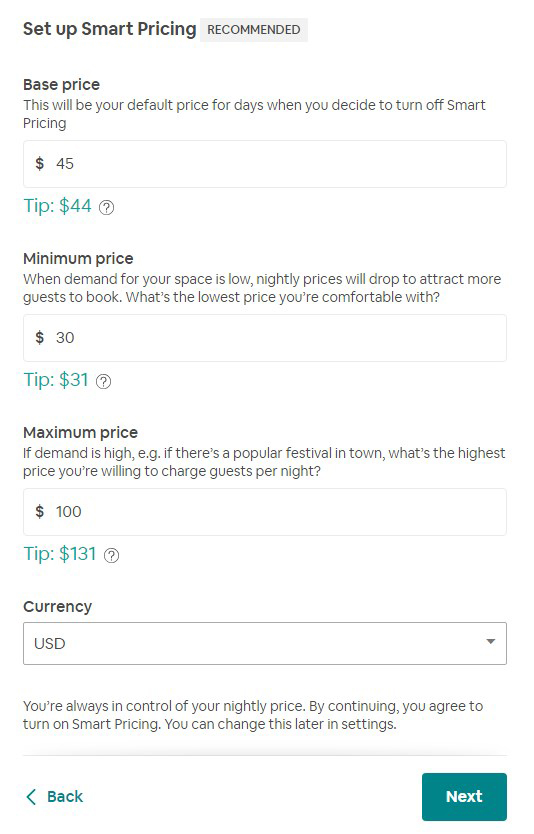 best dynamic pricing for airbnb