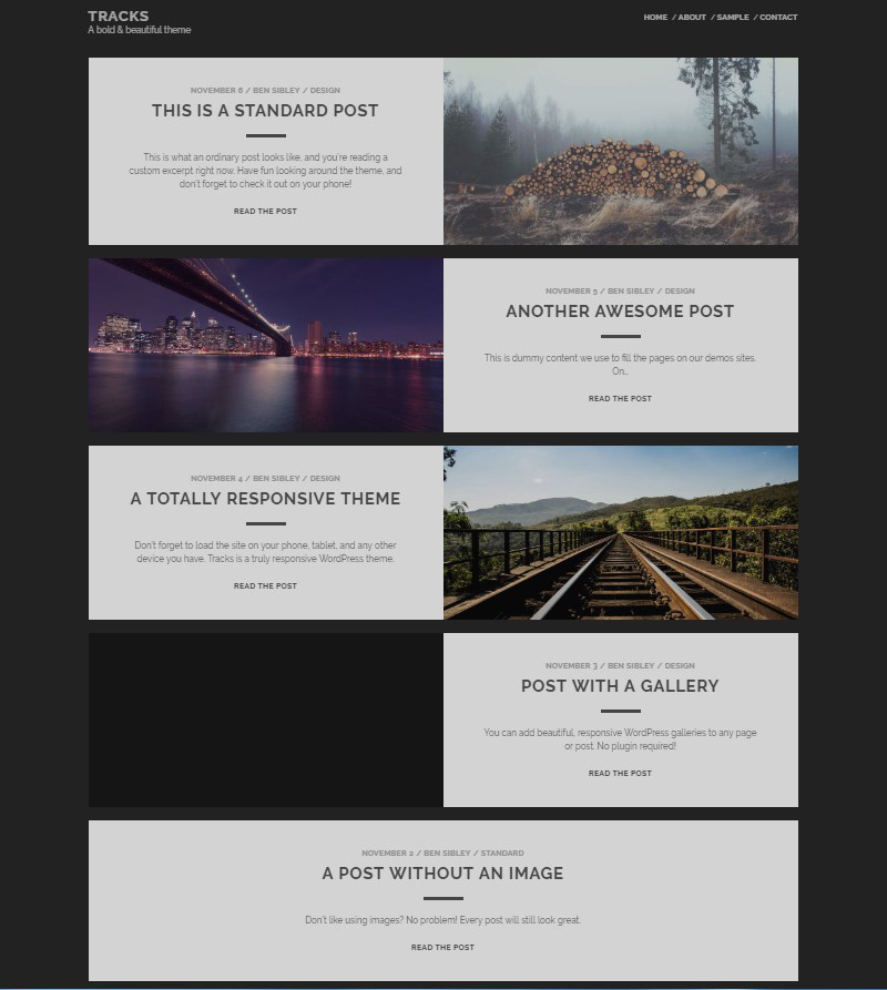 Wordpress Blog Templates