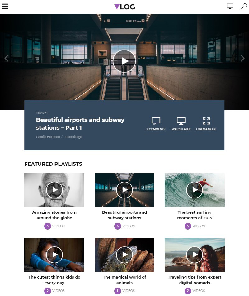 Blog Theme - Details