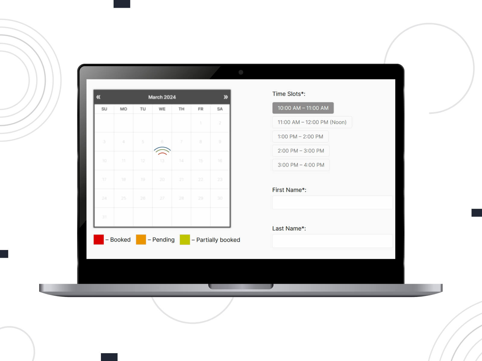 WP Booking Calendar - one of the best WordPress calendar plugins for appointment scheduling.