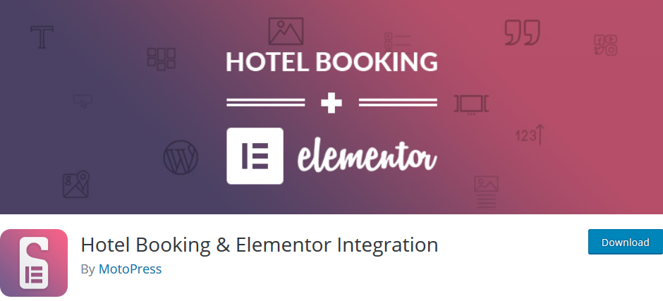 motopress hotel booking elementor