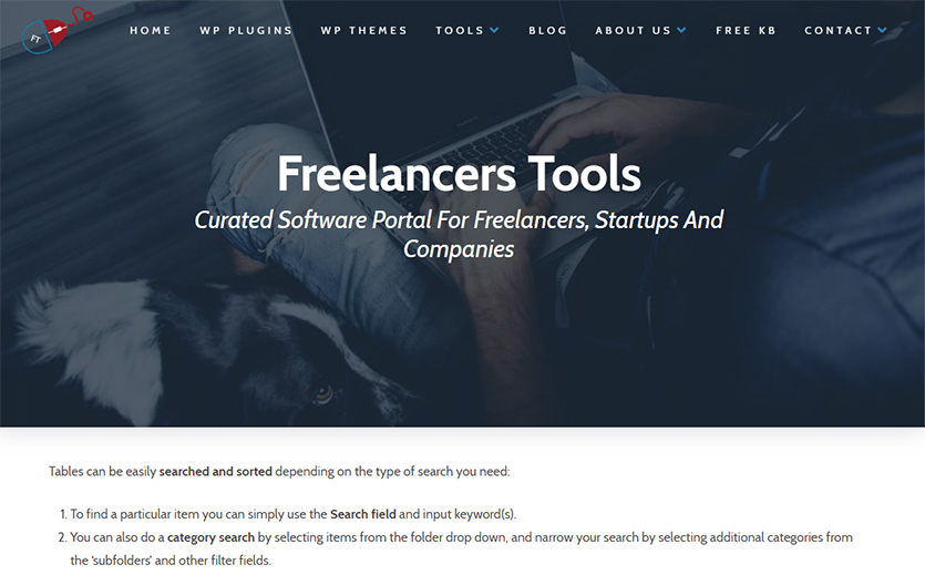 freelancerstools-website