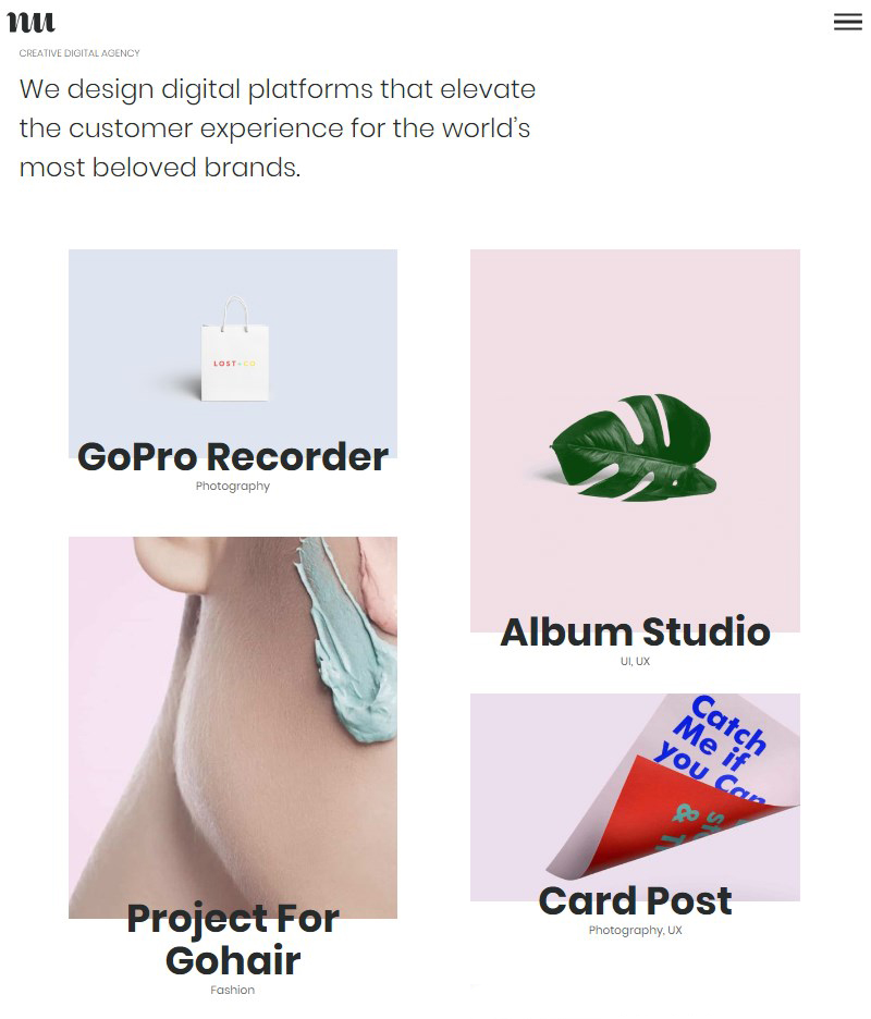 Adios portfolio WordPress theme for artists agencies freelancers and creatives