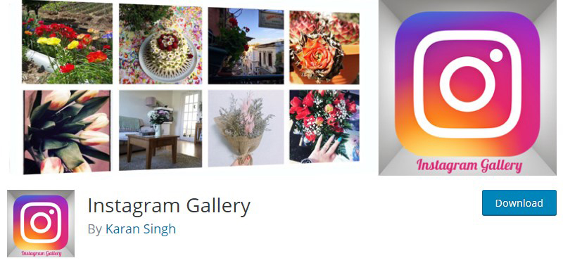 Instagram Gallery WordPress plugin