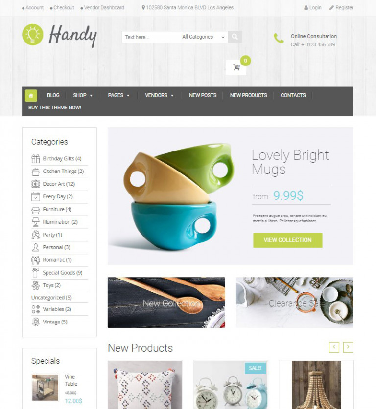 Top Craft and Handmade WordPress Themes to Sell Goods MotoPress