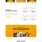 pet sitting website template