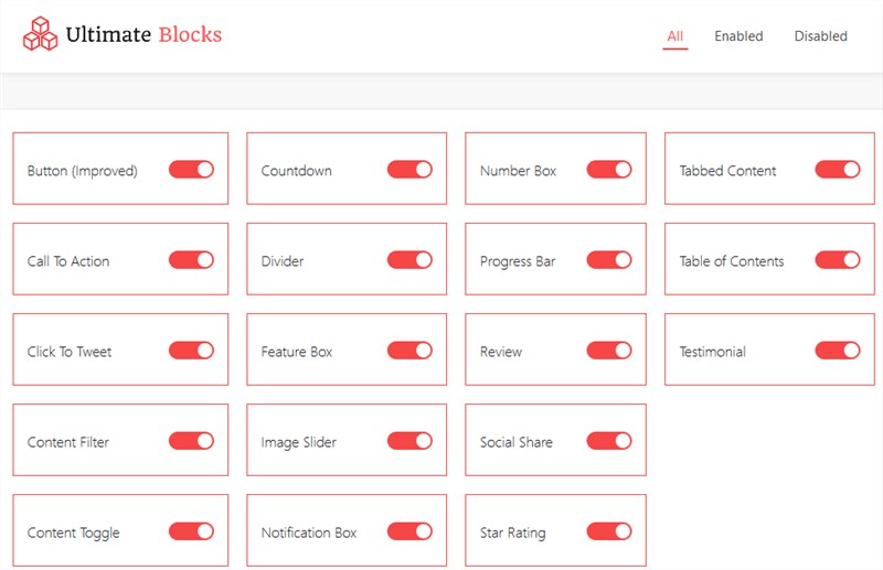 ultimate blocks enable