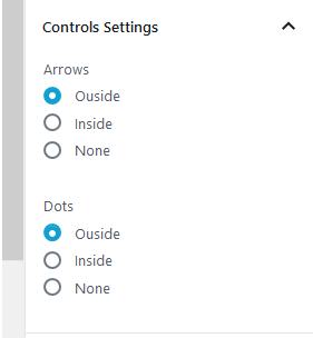 carousel controls