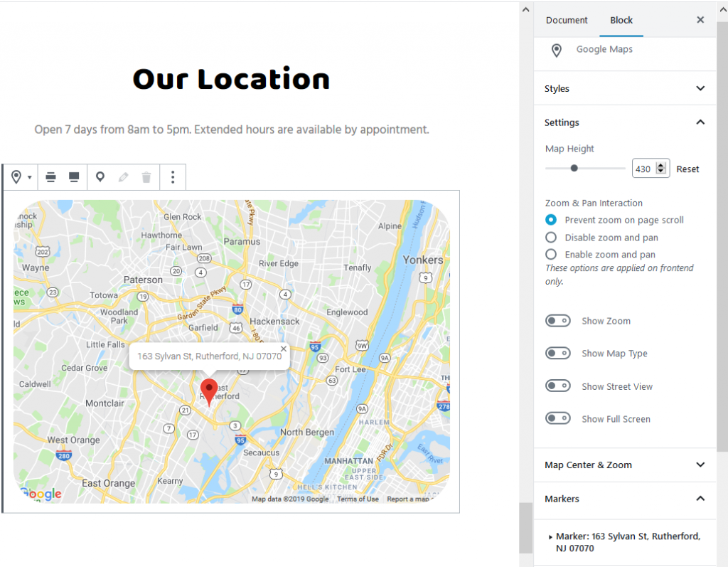 petotel maps pet sitting website template